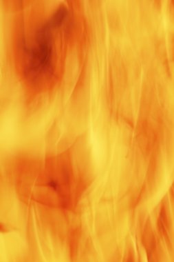 Ateşi yakın çekim