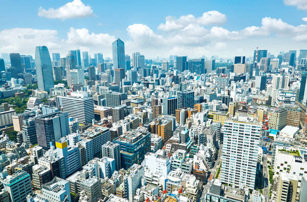 Landscape of Tokyo city
