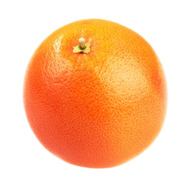 beyaz arkaplanda portakal meyvesi