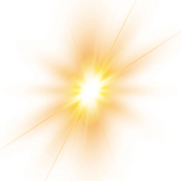 Sunlight Translucent Special Design Light Effect Vector Illustration — 스톡 벡터