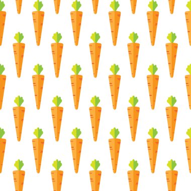 havuç hisse senedi vektör desen beyaz arka plan üzerinde