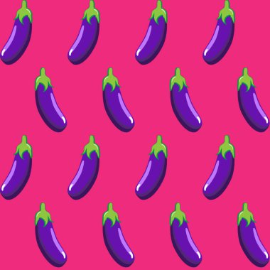 Vektör patlıcan pembe arka plan duvar kağıdı üzerinde desen, desen, web, blog, yüzey, dokular, grafik ve baskı stok.