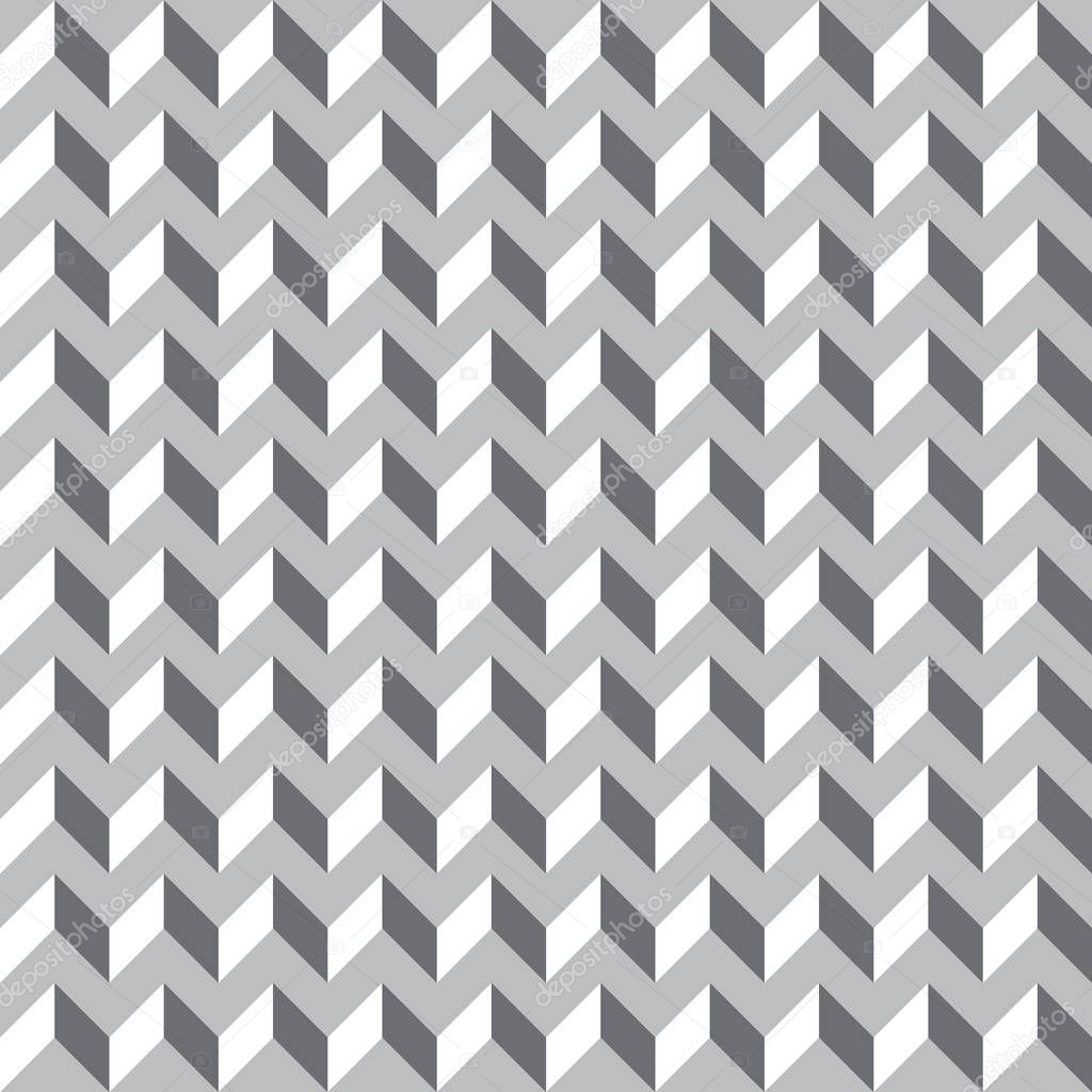 grey contour abstract 3d geometrical cubes seamless pattern background for wallpaper, pattern, web, blog, surface, textures, graphic & printing