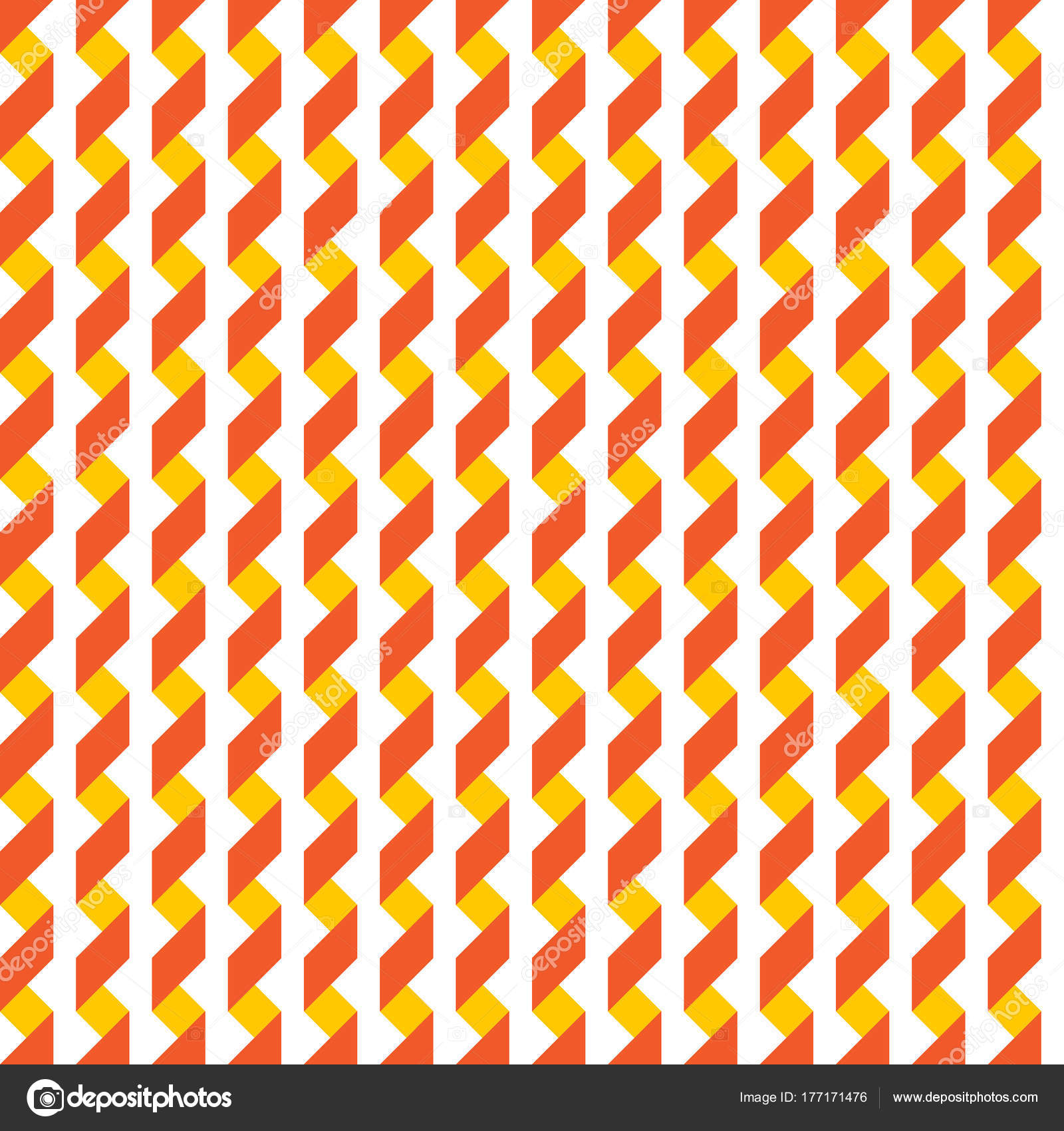 Orange Contour Abstract Geometrical Strips Seamless Pattern Background Available High Vector Image By C Maxurfriend Vector Stock 177171476