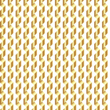 Altın 3d şerit Dikişsiz desen arka plan şeritler. Mevcut yüksek çözünürlüklü jpeg formatta çeşitli boyutları ve düzenlenebilir eps dosyası, kullanılabilir duvar kağıdı, desen, web, blog, yüzey, dokular, grafik ve baskı için