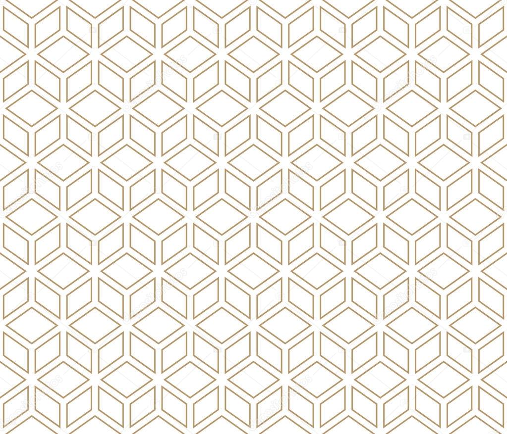 brown lined contour abstract geometrical cubes seamless pattern backgrounds. Available in high-resolution jpeg in several sizes & editable eps file, can be used for wallpaper, pattern, web, blog, surface, textures, graphic & printing
