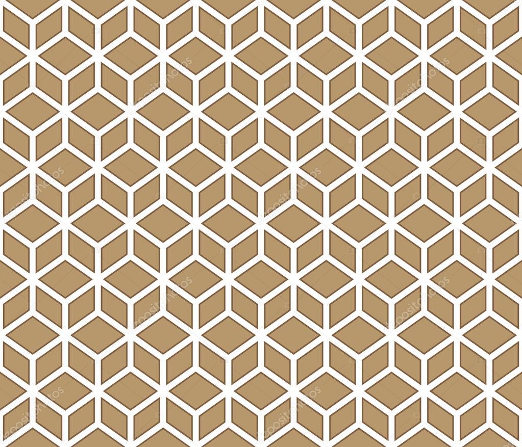 brown contour abstract geometrical cubes seamless pattern backgrounds. Available in high-resolution jpeg in several sizes & editable eps file, can be used for wallpaper, pattern, web, blog, surface, textures, graphic & printing