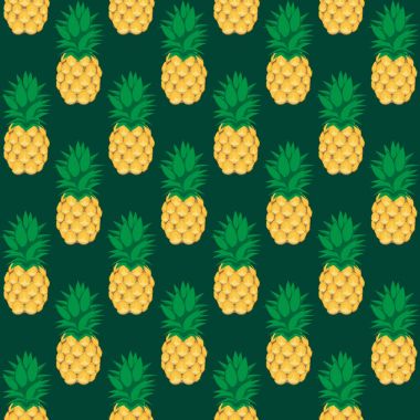 Ananas Meyve bottle yeşil zemin üzerine soyut seamless modeli kontur. Mevcut yüksek çözünürlüklü jpeg formatta çeşitli boyutları ve düzenlenebilir eps dosyası, kullanılabilir duvar kağıdı, desen, web, blog, yüzey, dokular, grafik ve baskı için