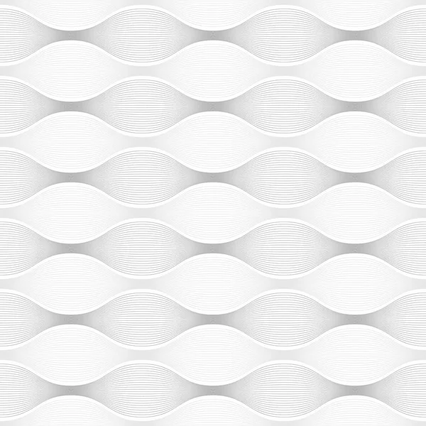 Lignes Géométriques Forme Ovale Sans Couture Sur Fond Blanc Disponible — Image vectorielle