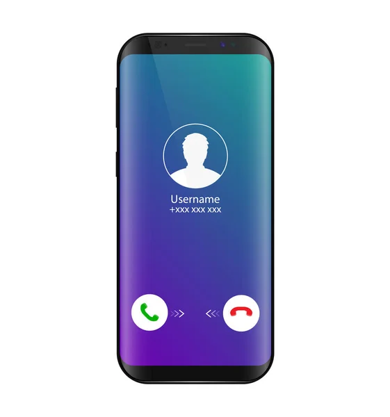 Telefonu gelen aramayı.
