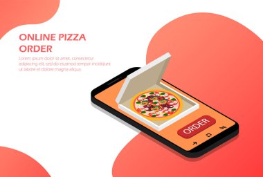 İnternet üzerinden pizza siparişi verin..
