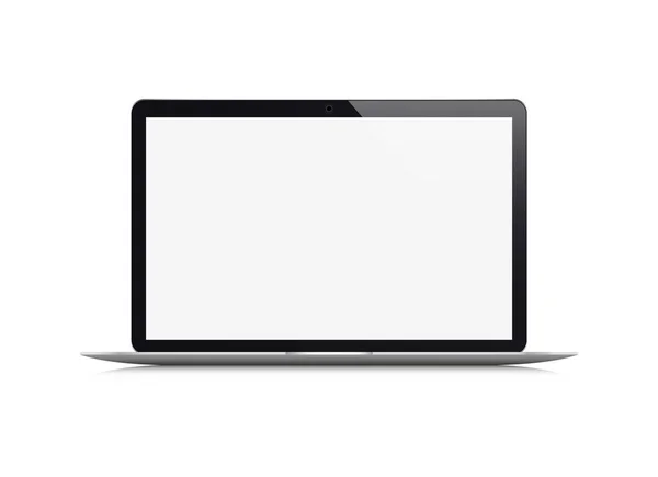 Realistische laptop. Vectorillustratie. — Stockvector