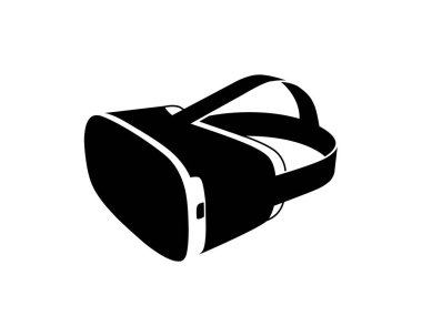 Sanal gerçeklik ikonu gözlüğü. Sanal gerçeklik.