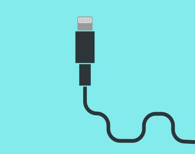 Gölge ile şarj cihazı. Düz biçim