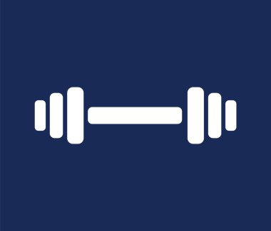 halter simgesi modada düz tasarım