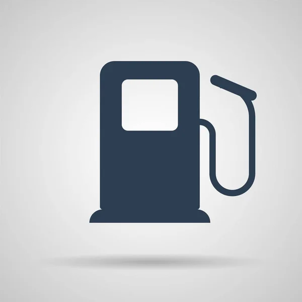 Vector de icono de combustible. Símbolo plano simple. Ilustración perfecta del pictograma negro — Vector de stock