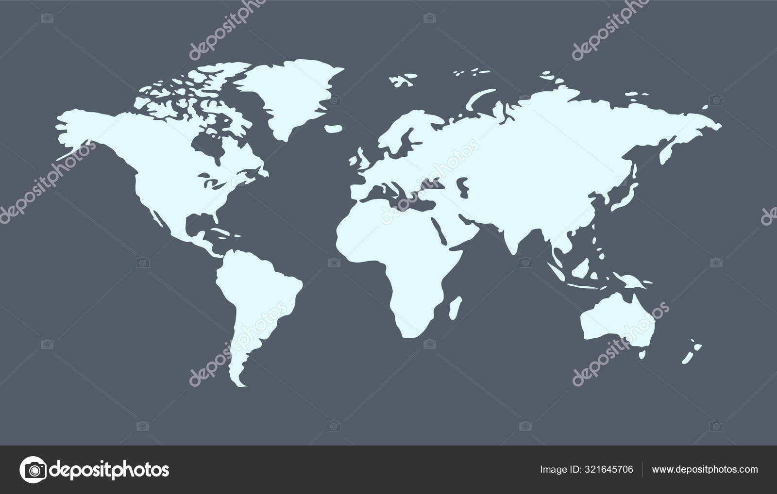 World Map Countries And Continents Rivers Seas And Oceans Vector Illustration Vector Image By C Musiyaka2 Ukr Net Vector Stock World Map Countries And Continents Rivers Seas And Oceans Vector Illustration Vector Image By C Musiyaka2 Ukr Net Vector Stock