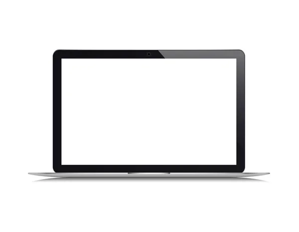 Realistische laptop. Opmaak laptop. — Stockfoto