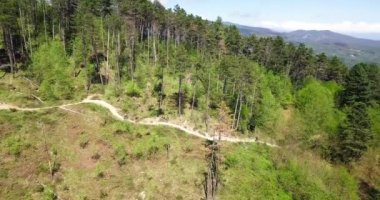 Final Ligure 'da dağ bisikleti.