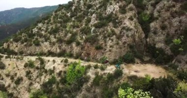 Final Ligure 'da dağ bisikleti.