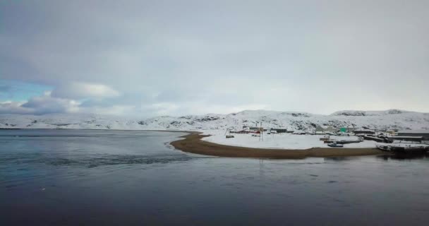 Panorama sobre estación norte, Rusia . — Vídeos de Stock