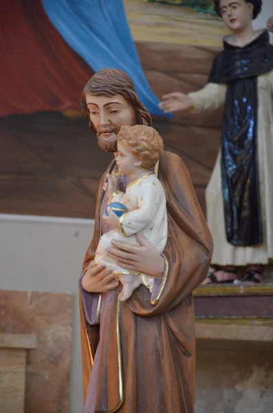 Estátua de San Giuseppe — Fotografia de Stock