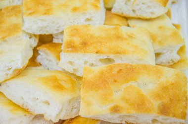 Ligurya focaccia ekmek