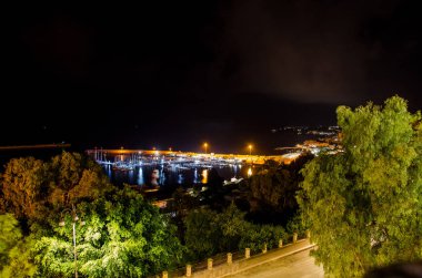 Görünüm Sciacca, Agrigento, Sicilya, İtalya 