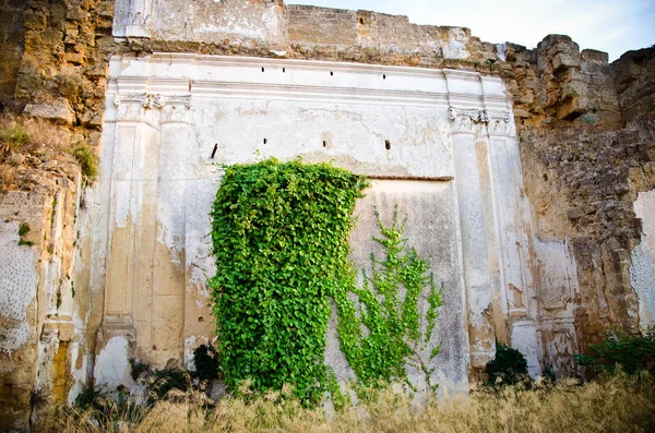 Old ruins of Partanna, Sicily — Stock Photo, Image