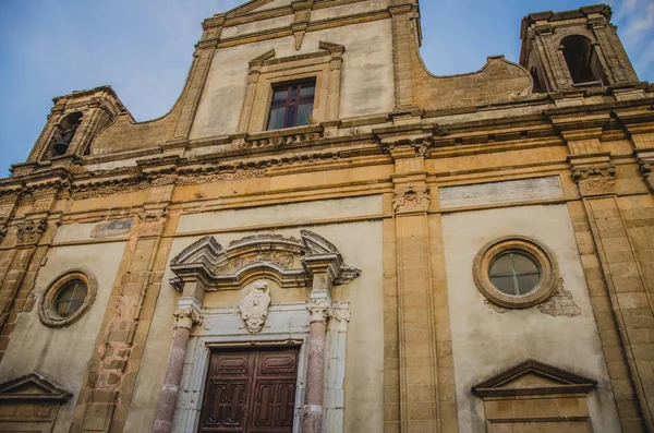 Antiguas ruinas de Partanna, Sicilia — Foto de Stock