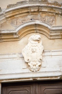 Eski kalıntıları Partanna, Sicilya 