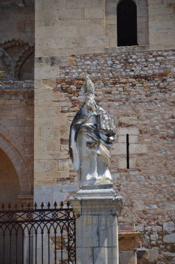 13. yüzyılda Cefalu Katedrali Cefalu, Sicilya