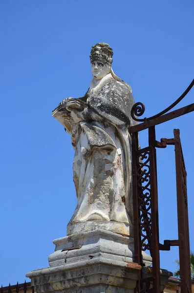 13th century Cefalu Cathedral in Cefalu, Sicily — Stock Photo, Image