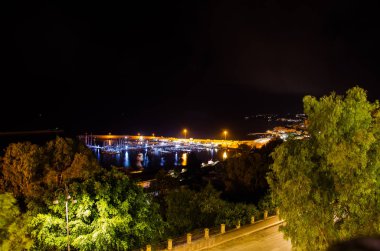 Görünüm Sciacca, Agrigento, Sicilya, İtalya 