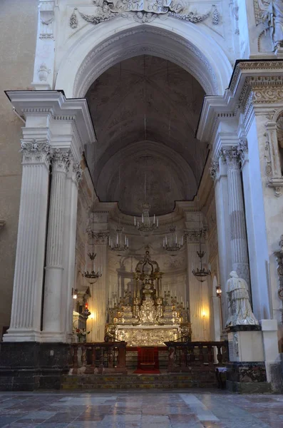 13th century Cefalu Cathedral in Cefalu, Sicily — Stock Photo, Image