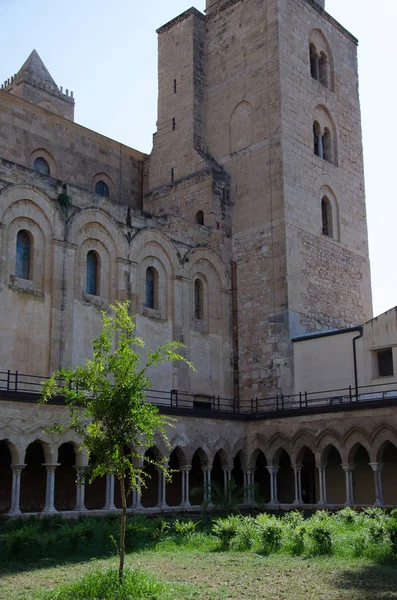 XIII wieku Cefalu Katedra w Cefalù, Sycylia — Zdjęcie stockowe