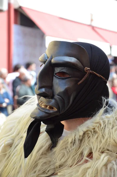 Tradiční masky Sardinie — Stock fotografie