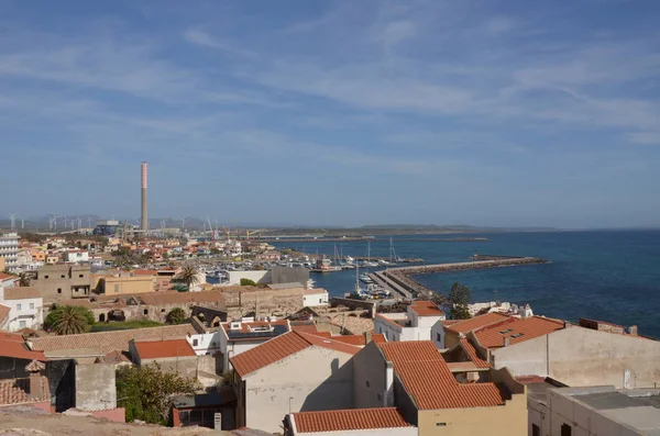 Weergave van Portoscuso, Sardinië — Stockfoto