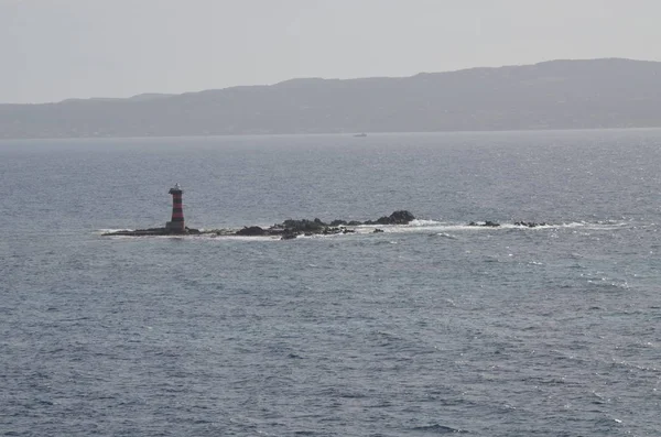 Una vista de Portoscuso, Cerdeña — Foto de Stock