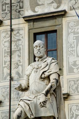 Şövalyeler meydanında Pisa, İtalya 