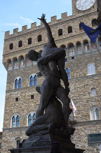 Loggia dei Lanzi (Loggia della Signoria), Florence — Stock Photo, Image