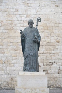 Bazilikası St nicola Kilisesi. bari. Puglia. İtalya
