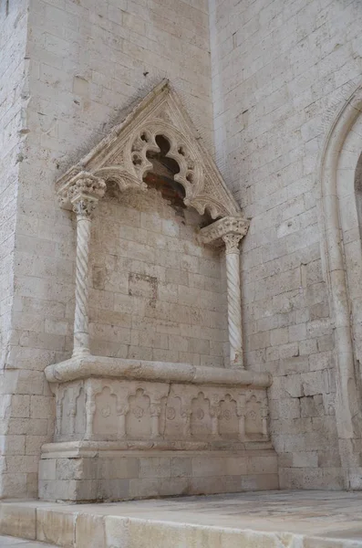 Bazilikası St nicola Kilisesi. bari. Puglia. İtalya — Stok fotoğraf