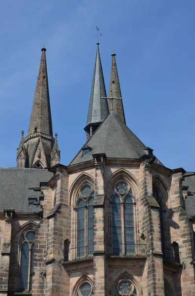 Igreja Santa Isabel Marburgo — Fotografia de Stock