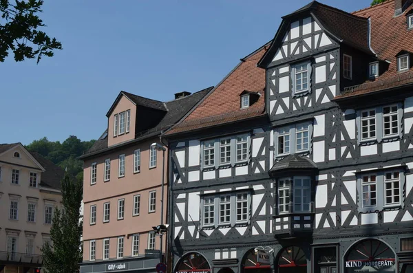 Staden Marburg Tyskland — Stockfoto