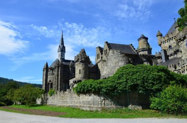 Kassel, Almanya 'daki Wilhelmshoehe Kalesi Parkı