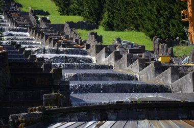 Kassel, Almanya 'daki Wilhelmshoehe Kalesi Parkı