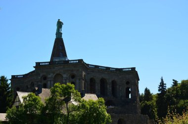 Kassel, Almanya 'daki Wilhelmshoehe Kalesi Parkı