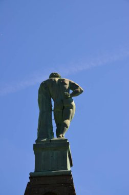 Kassel, Almanya 'daki Wilhelmshoehe Kalesi Parkı