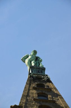 Kassel, Almanya 'daki Wilhelmshoehe Kalesi Parkı